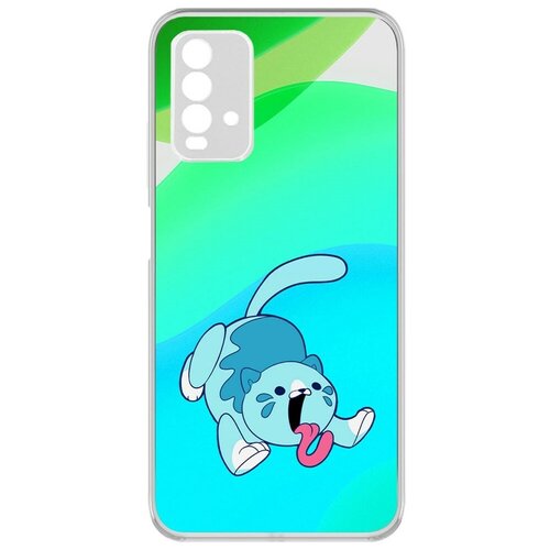 Чехол-накладка / чехол для телефона / Krutoff Clear Case Хаги Ваги - Конфетная Кошка для Xiaomi Redmi 9T