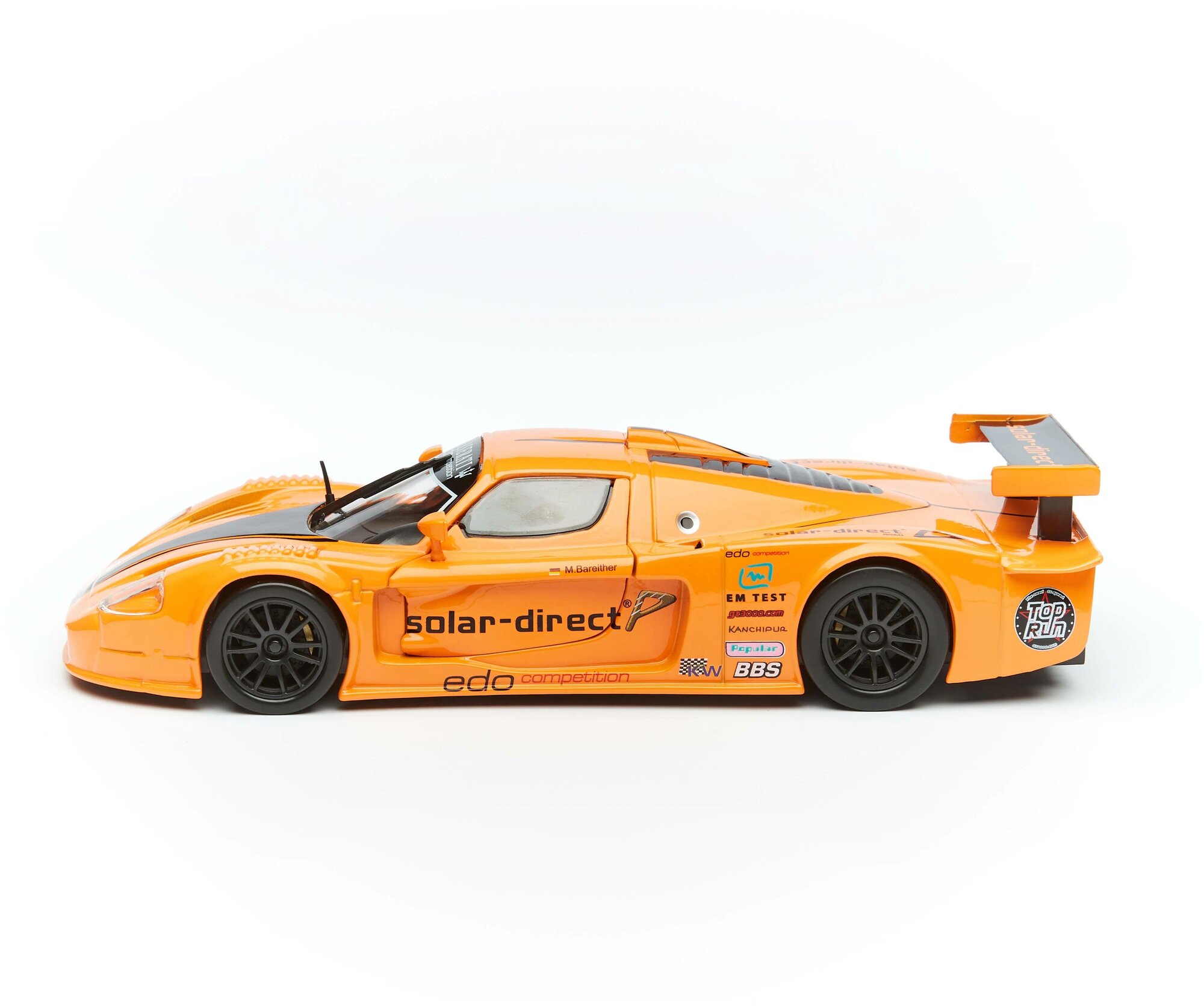 Автомодель Bburago Maserati MC12 1:24, оранжевый (18-21078) - фото №2