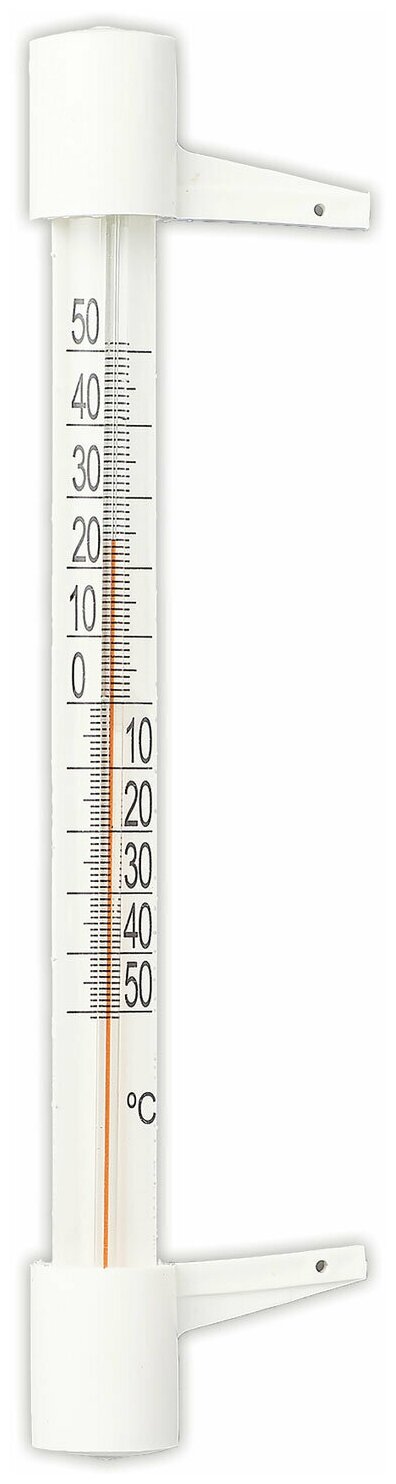 Термометр оконный, крепление на гвозди, диапазон от -50 до +50°C, ПТЗ, ТБ-202 В комплекте: 3шт.
