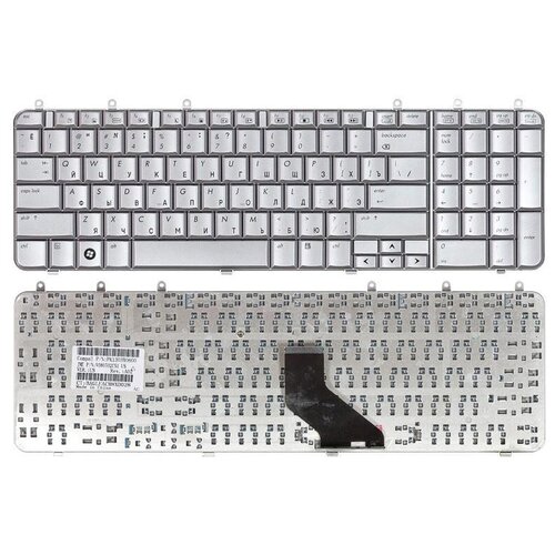 Клавиатура для ноутбука HP Pavilion dv7-1070eo серебристая 140000₽