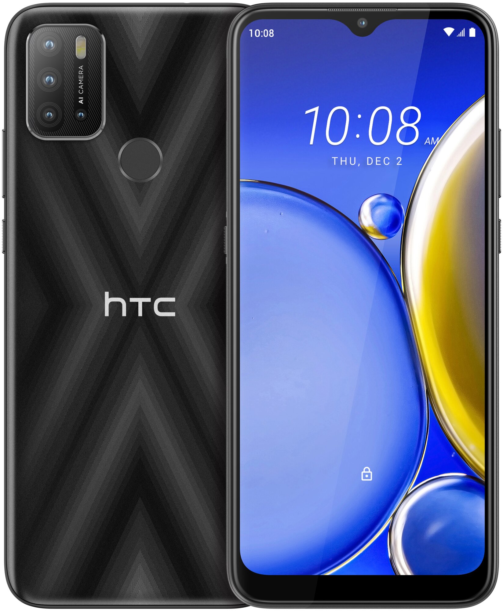 Смартфон HTC Wildfire E2 Plus 4/64 ГБ, Dual nano SIM, черный