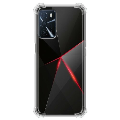 Дизайнерский силиконовый с усиленными углами чехол для OPPO A16 Энергия красоты