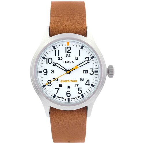 фото Наручные часы timex expedition tw2v07600, коричневый