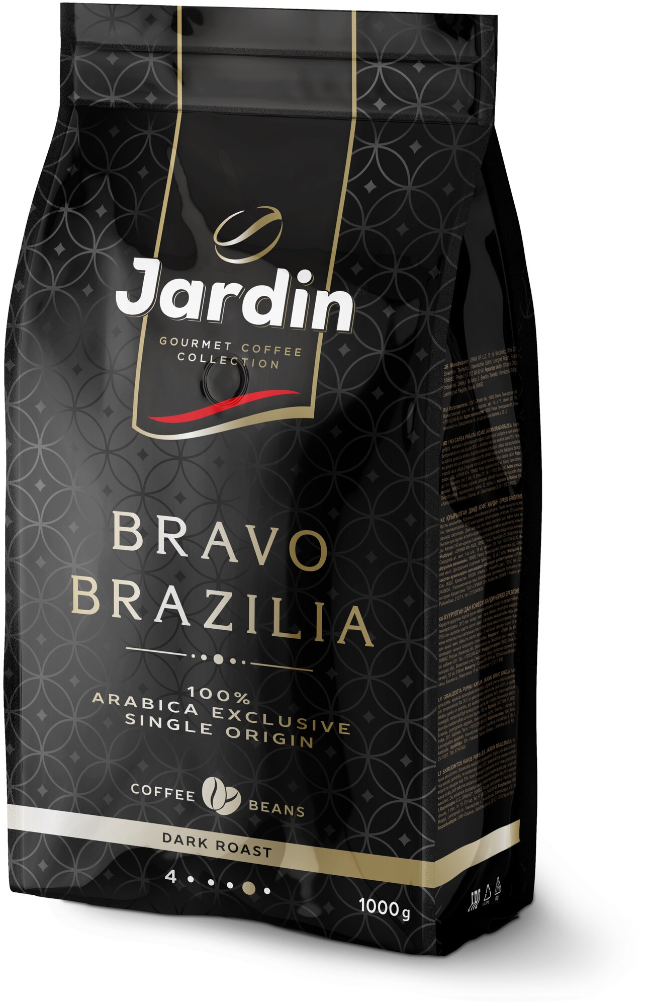 Jardin кофе зерновой Bravo Brazilia 1000г. - фотография № 11