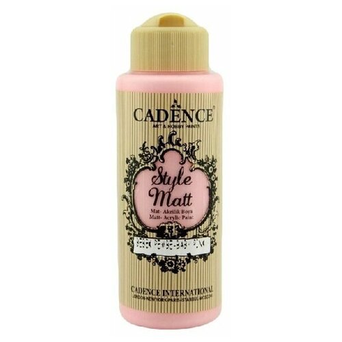 Акриловая краска Cadence Style Matt Acrylic Paint. Baby Pink-S9020 seresstore artdeco acrylic wood paint 500 ml baby pink