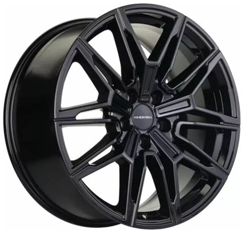 Диск колесный Khomen Wheels KHW1904 8.5x19/5x112 D66.6 ET30 Black