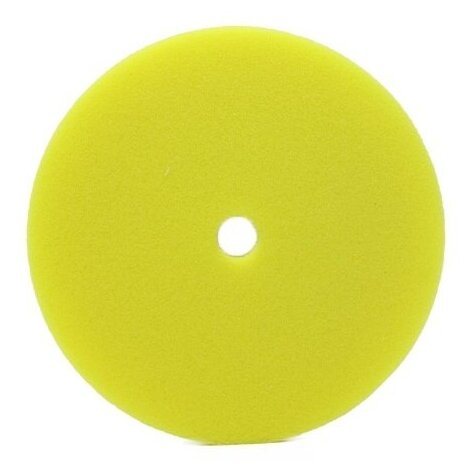 Полировальный круг 125/150мм желтый medium cut North Wolf - фотография № 1
