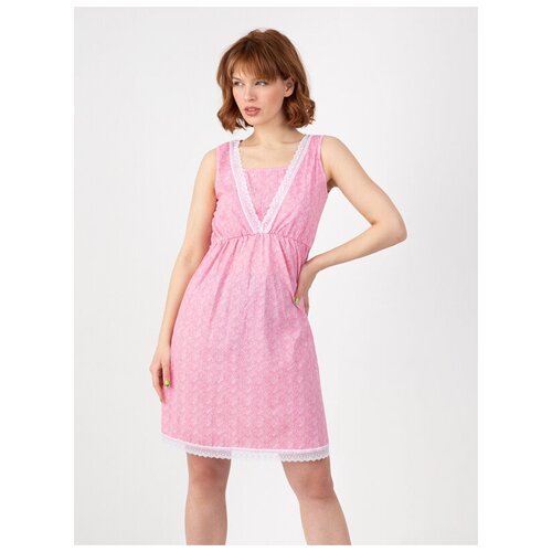 Сорочка Lilians M493, размер 104, розовая крапинка (розовый/принт)