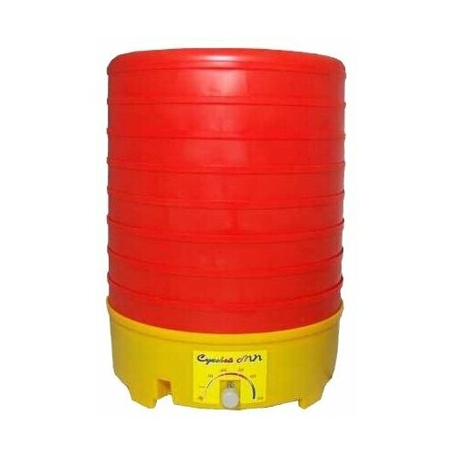 Сушилка для фруктов и овощей суховей МП 8 поддонов красныйжелтый 434600₽