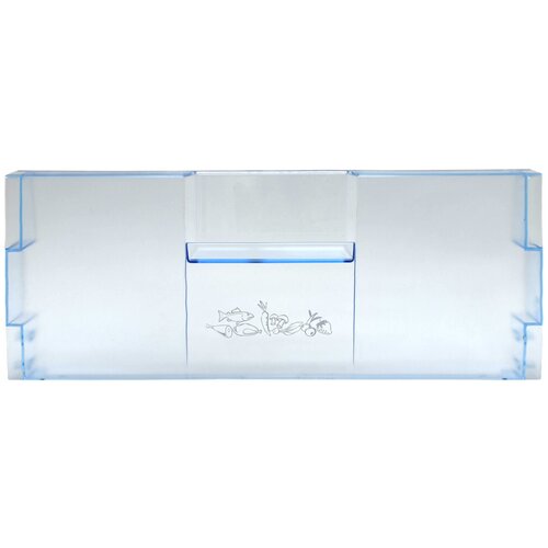 панель откидная морозильной камеры beko 190x470mm синяя матовая 4551630100 Панель ящика морозильной камеры холодильника Beko, 4551630100