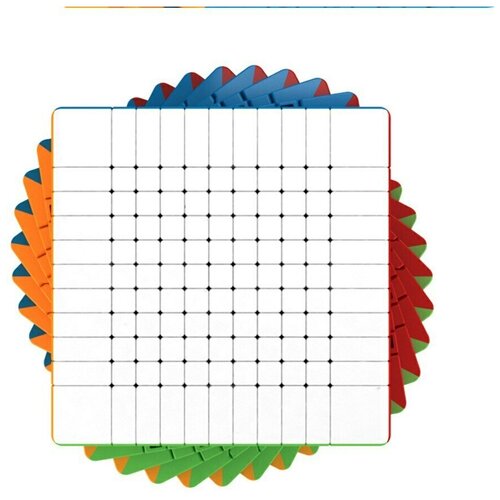 Кубик Рубика MOYU MEILONG WCA 11x11x11 color пирамидка moyu meilong color