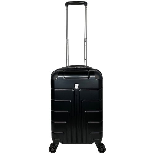 фото Чемодан – ручная кладь (размер s) 40 л, 55x35x21 см, поликарбонат, цвет черный luyida