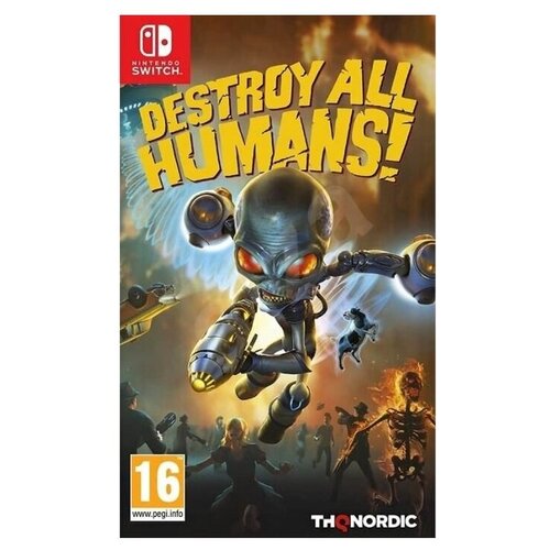 Игра Destroy All Humans! для Nintendo Switch, картридж игра destroy all humans 2 reprobed для playstation 5