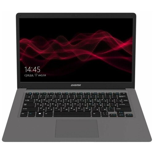 Ноутбук Digma EVE 14 P416 141 IPS Intel Pentium J3710 16ГГц 4ГБ 128ГБ SSD Intel HD Graphics 405 Windows 10 Home ES4062EW темно-серый 2292000₽