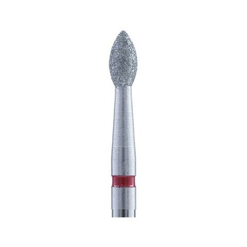 Система, фреза алмазная почка Silver Kiss (красная, d 0.25)