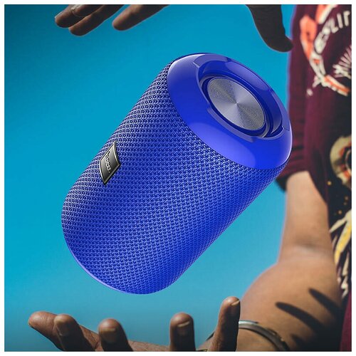 Беспроводная блютуз музыкальная портативная колонка акустическая AUX TWS Bluetooth FM USB microSD для телефона Айфон и Андроид 161000₽