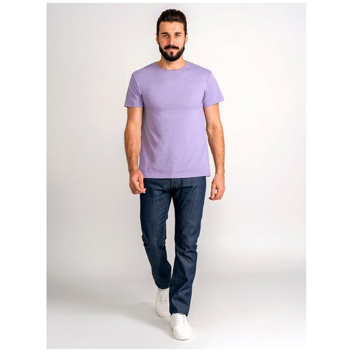 Футболка GREG, размер 56, фиолетовый футболка greg размер 56 голубой