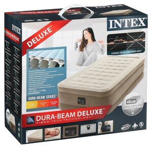 Intex deluxe 2025 air bed