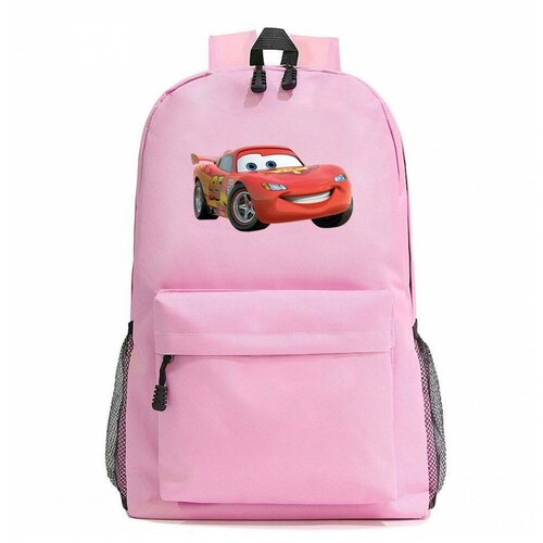 Рюкзак Молния Маккуин (Cars) розовый №2 рюкзак молния маккуин cars желтый 2