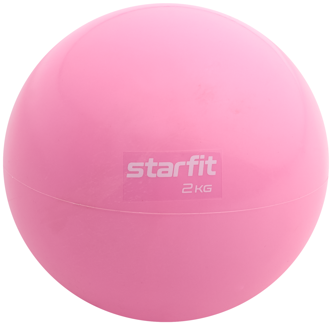 Медбол STARFIT Core GB-703 2 кг, розовый пастель