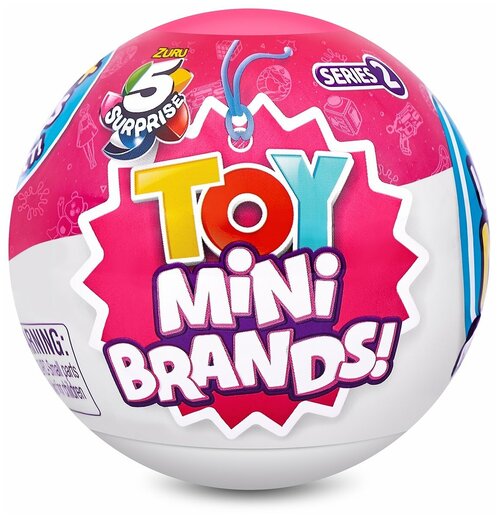 Игрушка Zuru 5 surprise Toy Mini brands S2 Шар-Сюрприз 77220