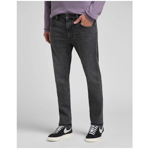 Джинсы зауженные Lee, размер 29/32, серый джинсы зауженные guess размер 29 32 серый