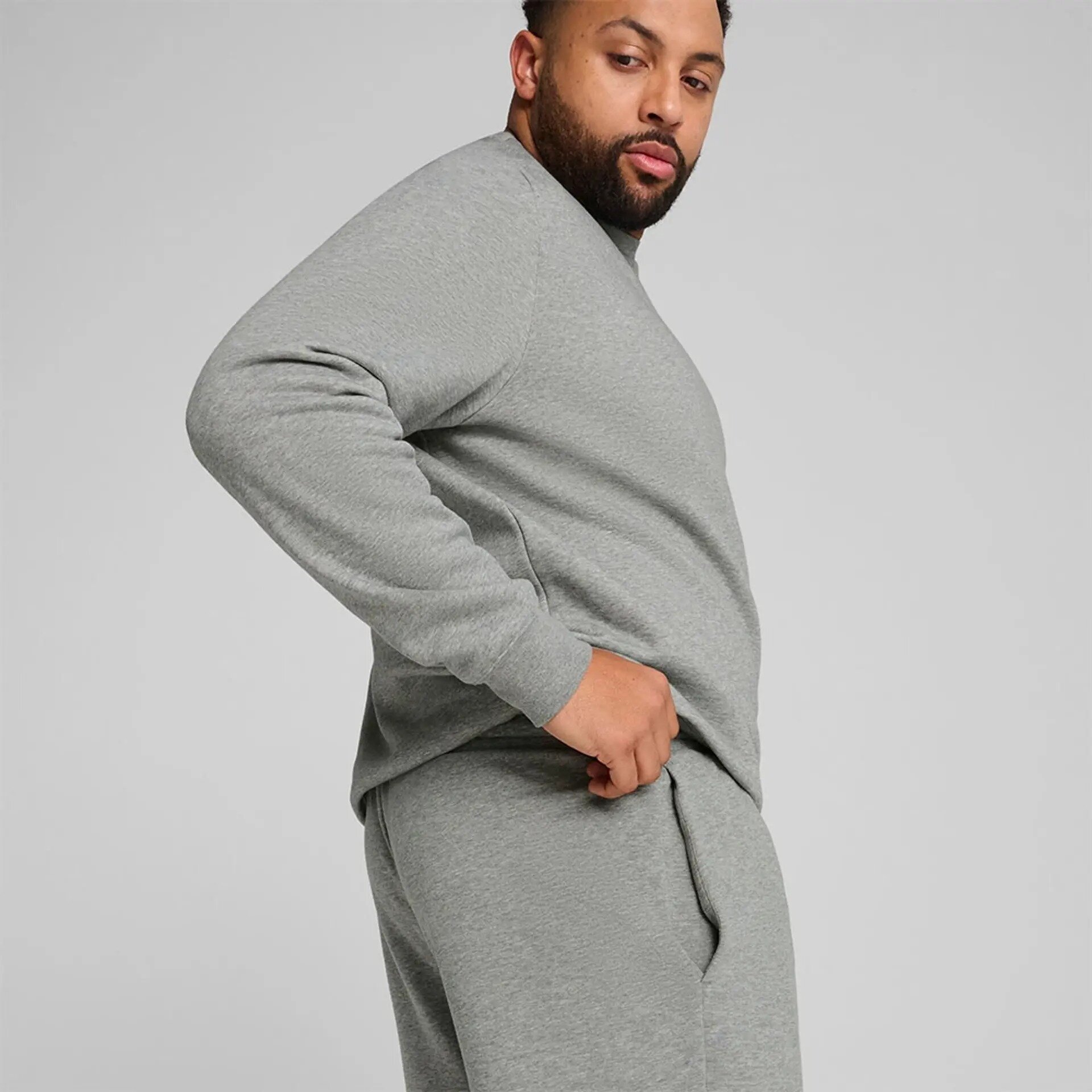 Шорты PUMA, размер L, серый — фото 1