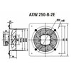 Фото #1 Вентилятор вытяжной осевой AXW 250-B-2E