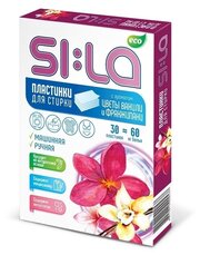 Sila Пластинки для стирки "SI: LA ECO" цветы ванили и франжипани 30шт (Sila)