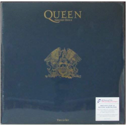 Queen Виниловая пластинка Queen Greatest Hits II виниловая пластинка queen innuendo 0602547202819