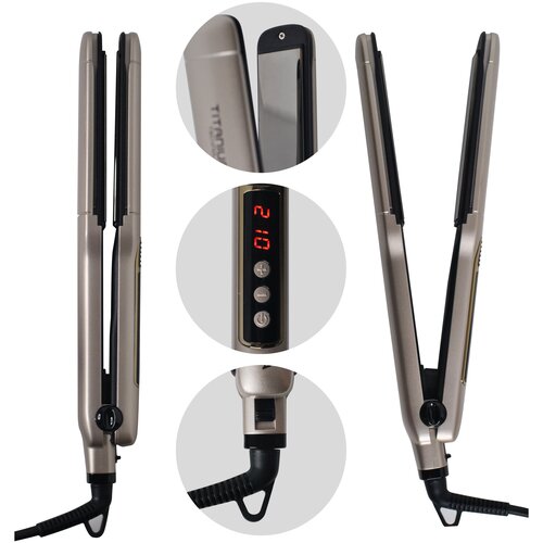 Профессиональная Плойка-щипцы RoziaPro набор выпрямитель для волос профессиональные щипцы для волос RoziaPro уход за волосами 316000₽