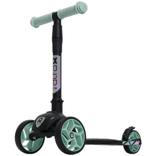 Самокат, самокат трехколесный детский, с цветными колесами и цветными ручками, Buggy Boom Alfa Mini R