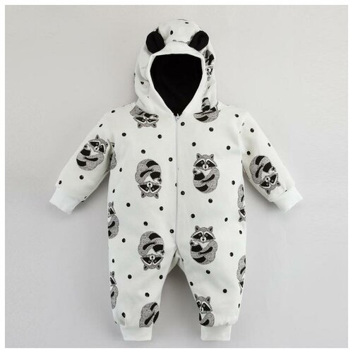 фото Комбинезон крошка я, размер 80/86, белый