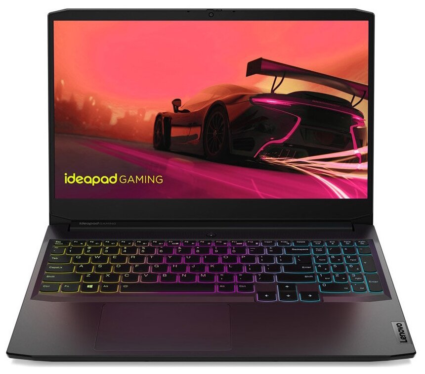 Ноутбук LENOVO IdeaPad 3 15ACH6 R5-5600H16GB512GB SSD156FHD IPSRTX3050Ti 4GBNoOS 82K201R0RK