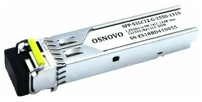 Трансивер Osnovo (SFP-S1LC12-G-1550-1310)