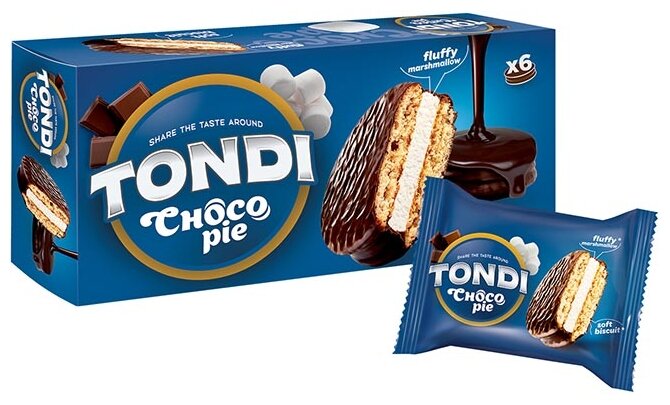 Муч.конд.изд.гл. Tondi Choco Pie 180г