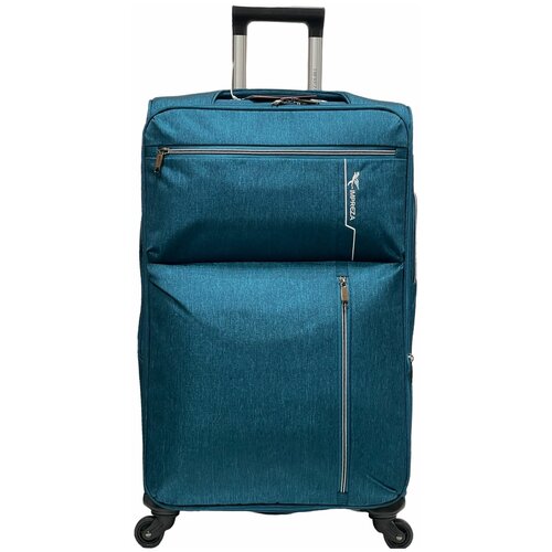 фото Чемодан impreza на 4 колесах тканевый, чемодан размер м+ для путешествий, импреза bags-art