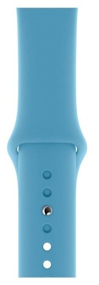 Ремешок силиконовый Cornflower Blue Sport Band (Синие сумерки) Apple Watch 44mm (42mm; 45mm) MV6D2ZM/A