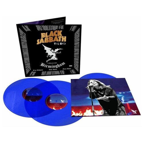 Виниловые пластинки, EAGLE RECORDS, BLACK SABBATH - The End (coloured) (3LP, Coloured)