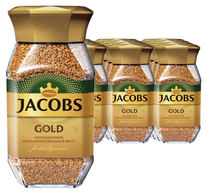 Кофе растворимый Jacobs Monarch GOLD Якобс Монарх, 95 г х 12 шт