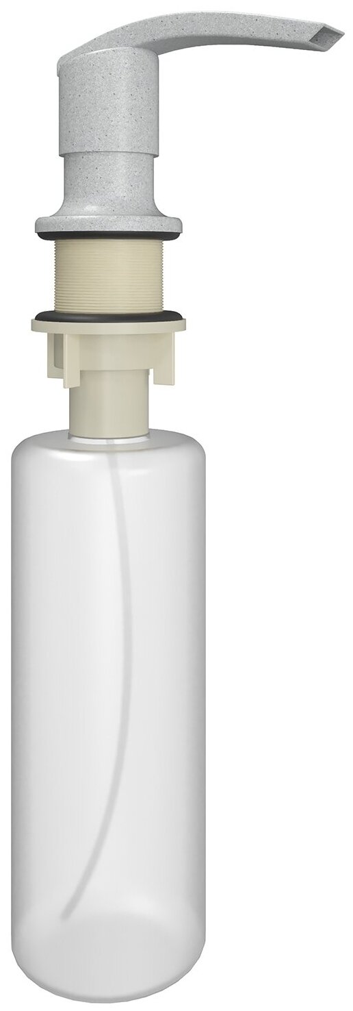 Дозатор для жидкого моющего средства ML-D02 серый (310) объем 330 мл