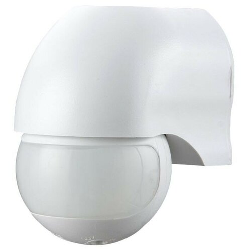 фото Camelion lx-454/wl датчик движения 1200w 180° белый настенный (дальность 12м) ip44 (арт. 388386)