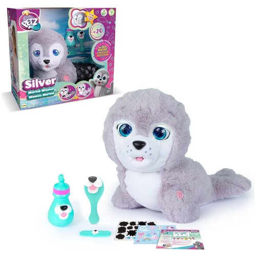 Игрушка мягкая IMC Toys Тюлень Silver 93164 игрушка мягкая imc toys тюлень silver 93164