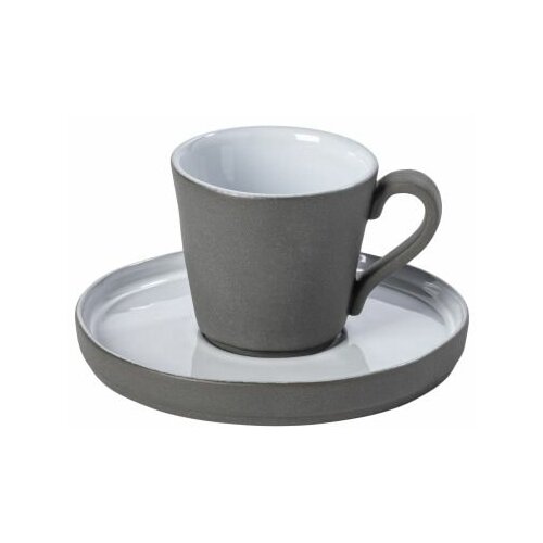 Кофейная пара Costa Nova Lagoa Eco-Grés Grey/white, 1LOCS03-01116I