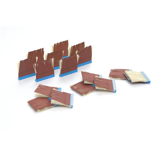 Щетка шлифовальная DE-TERO Flex MB2 50x40/45х3 мм 121 P240 400J 16 шт.