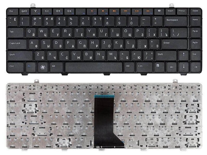 Клавиатура для ноутбука Dell inspiron 1464 русская черная 1250₽