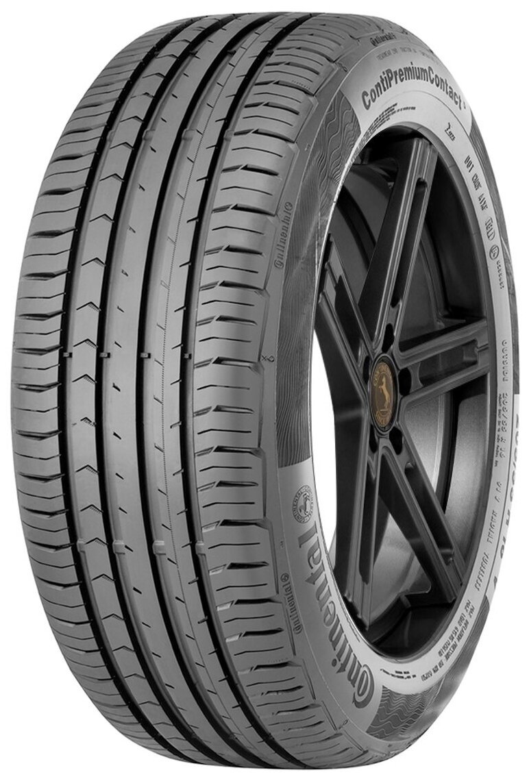 Continental ContiPremiumContact 5 195/55 R16 91V летняя - фотография № 4