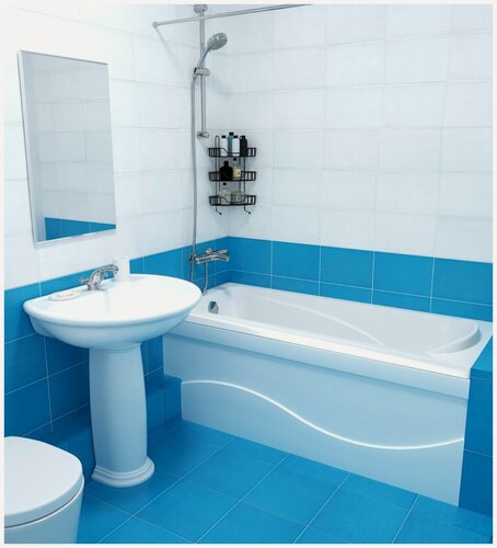 Изображение товара Панель ALTBACH к прямоугольной ванне серия BACH Волна 160х56 см, белая