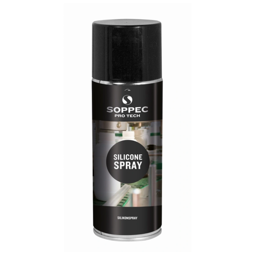 Смазка силиконовая бесцветная Soppec Silicone Spray, 400 мл