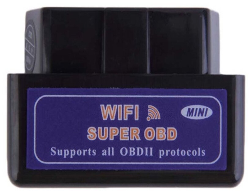 Автосканер ошибок и параметров датчиков авто ELM-327 OBD 2 v15 / Wi-Fi